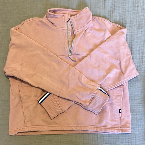 Kit and Ace Cotton Terry 1/2 Zip Sweater - Picture 1 of 4